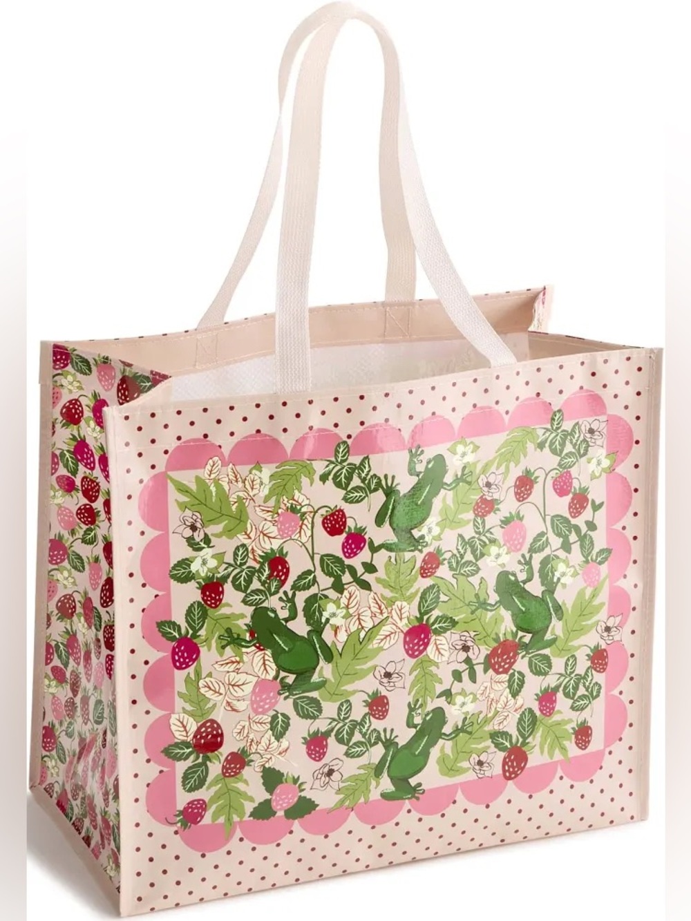 Vera Bradley Garden Tote in Frogberry Garden Blue - NEW